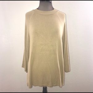 Mustard/Olive Long Sleeve Philosophy Sweater